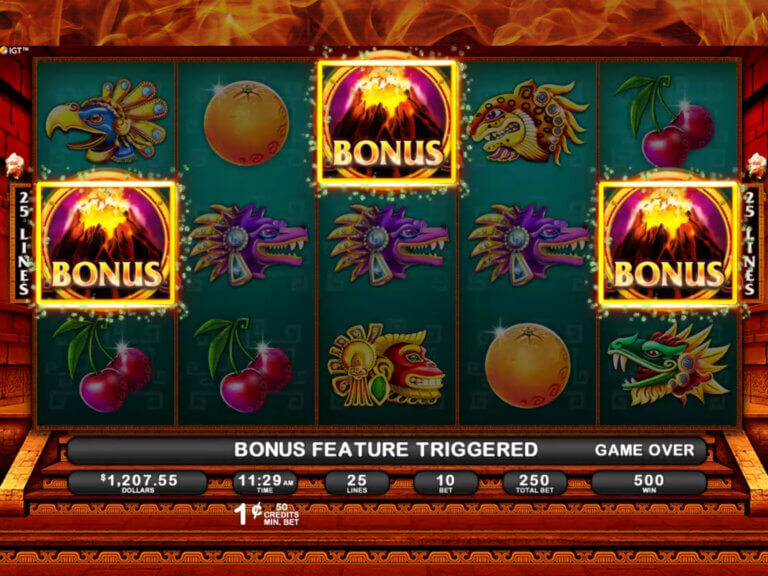 Cash Eruption Temple of Fire GameStill 2