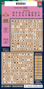Cowboy Crossword scratched