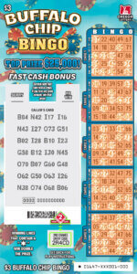 Buffalo Chip Bingo scratched