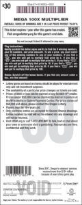 Mega 100X Multiplier back